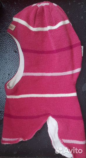 Шапка шлем kivat 2 розовый