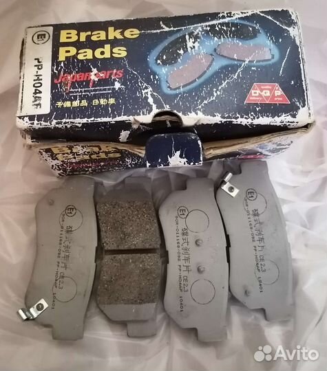 Тормозные колодки задние на hyundai getz, sonata