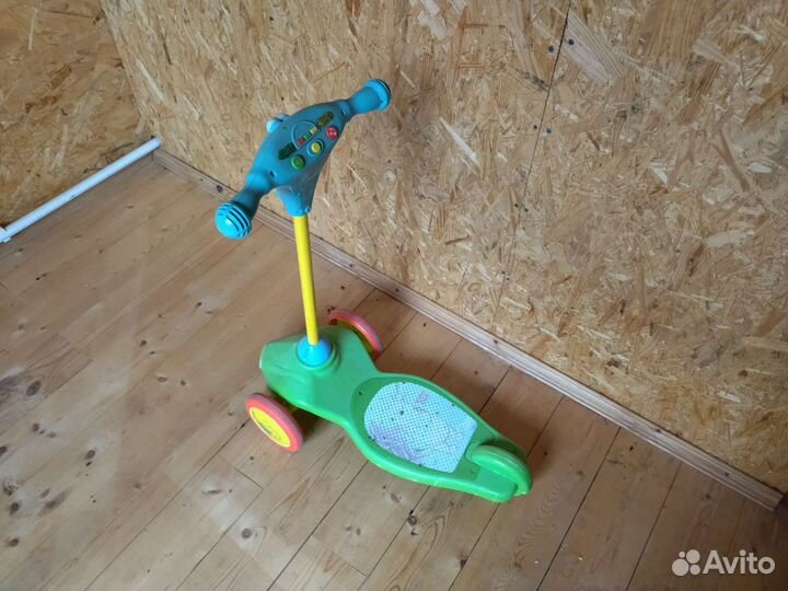 Самокат детский трехколесный бу