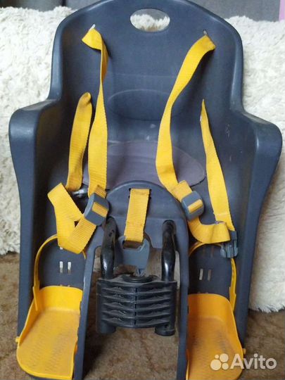 Детское велокресло на багажник