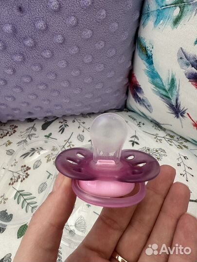 Пустышка силиконовая Philips Avent 6-18 м