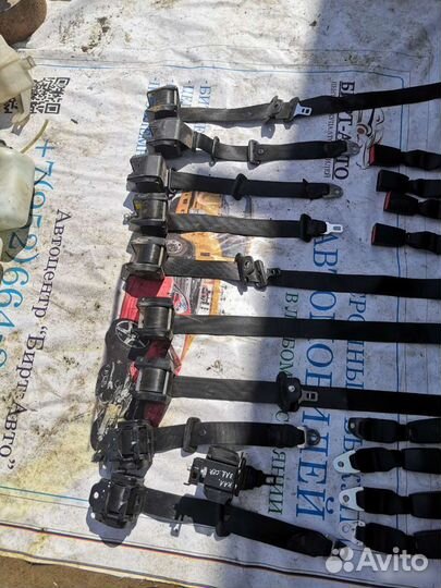 Задние Ремни безопасности LADA Kalina