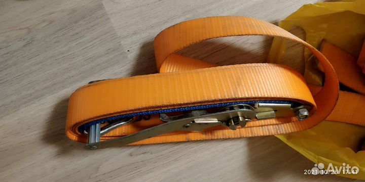 Ремни стяжные 3,5 метра, 12 штук