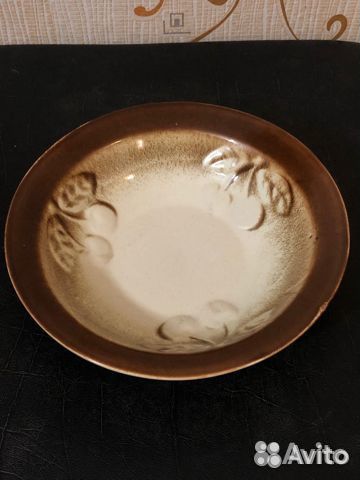 Тарелка и плошка Лзсф -Лен.завод стройфарфор, СССР