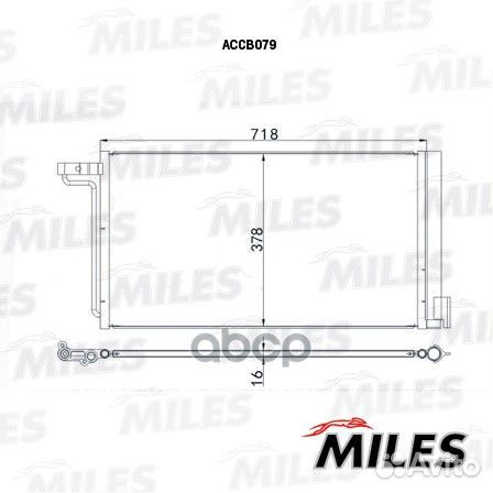 Конденсер ford focus/C-MAX 1.6/2.0D 10- accb079