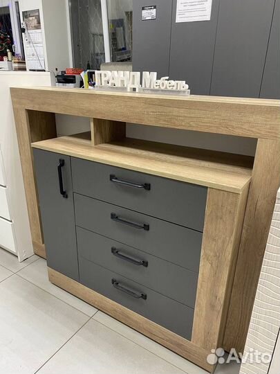 Комод прима км 17 графит