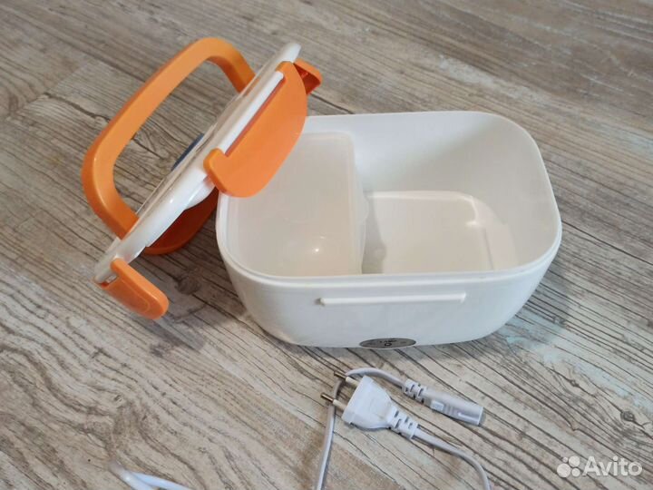 Ланч бокс с подогревом контейнер с разогревом еды