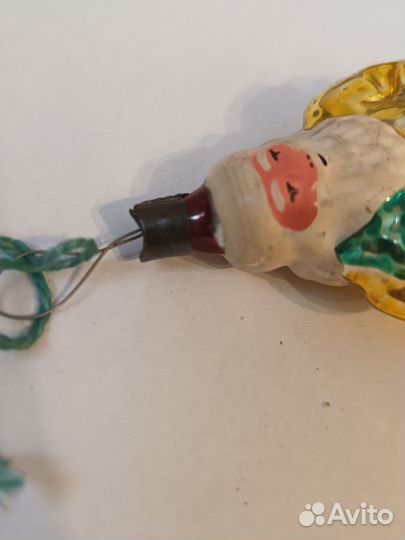 Елочная игрушка Дед Мороз СССР