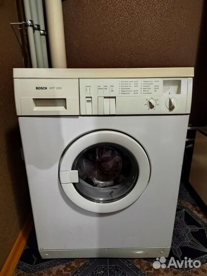 Стиральная машина Bosch WFF 1200. Рабочая
