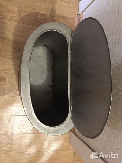 Бак (короб) из нержавеющей стали, б/у