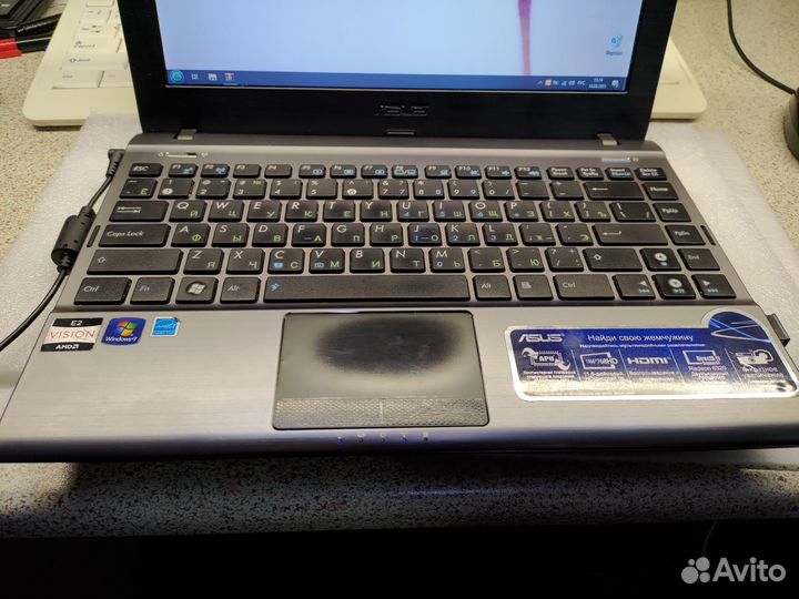 Нетбук asus eepc 1225b без акб
