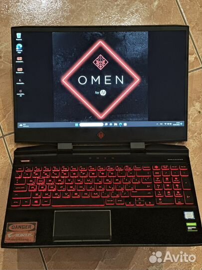 Мощный игровой ноутбук hp omen