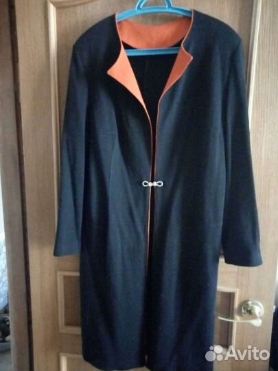 Трикотажное пальто