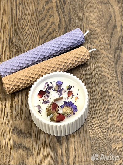 Мастер класс по свечам