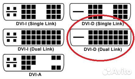 Кабель DVI-D Dual link