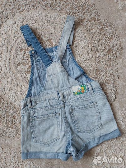 Джинсовый комбинезон для девочки