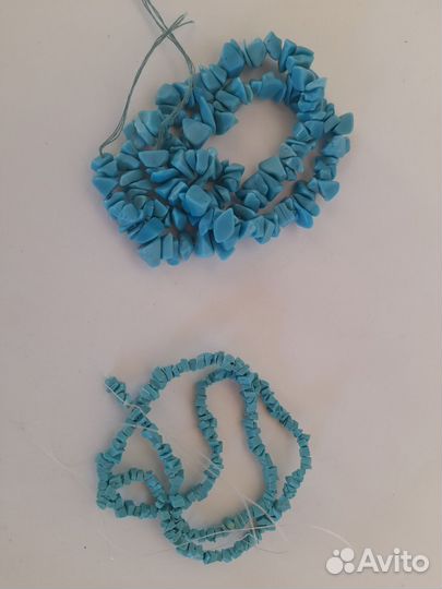 Бусы из бирюзы