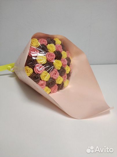 Букет - 37 Роз из Бельгийского Шоколада