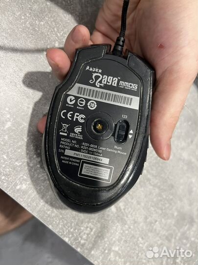 Игровая мышь razer naga mmog