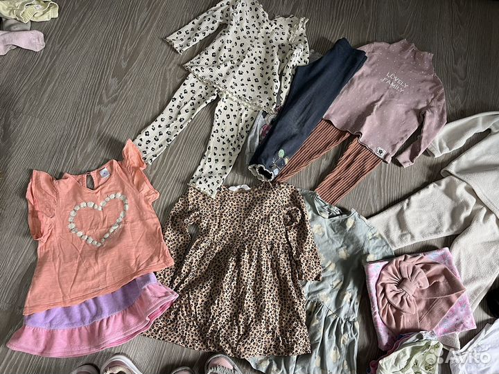 Пакет вещей для девочки 86 92