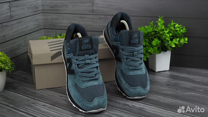 New balance 574 В Зелёном