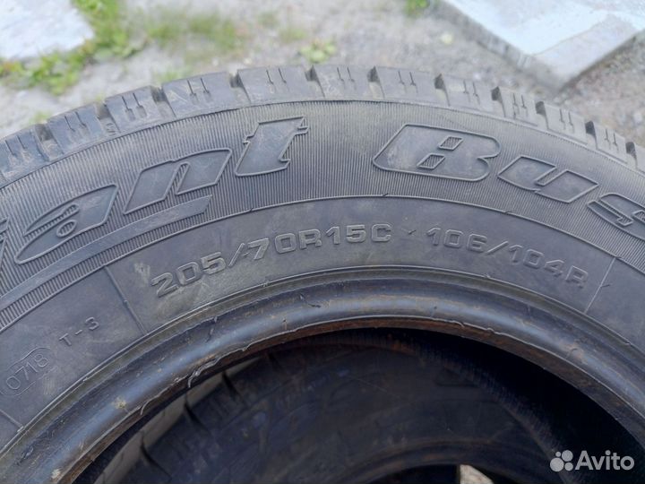 Летняя резина 205/70R15C