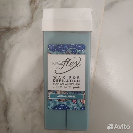 Воск для депиляции в картридже italwax flex