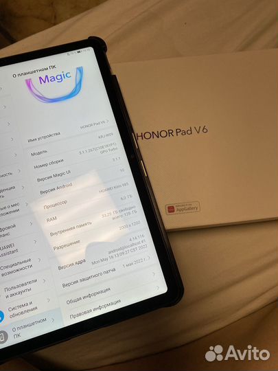 Планшет Honor pad V6