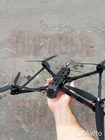 Дрон фпв Пиранья 10 дюйм