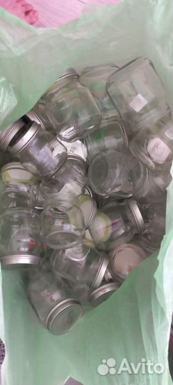 Банка стеклянная из под детского питания