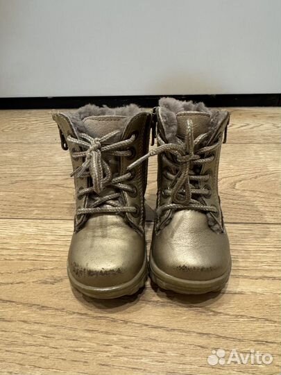 Ботинки зимние натуральная кожа 21