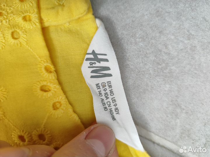 Нарядное платье для девочки 140 H&M
