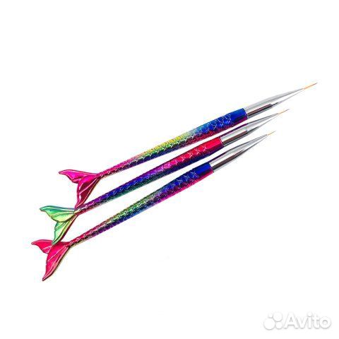 Кисти для рисования вензелей и тонких линий, высок