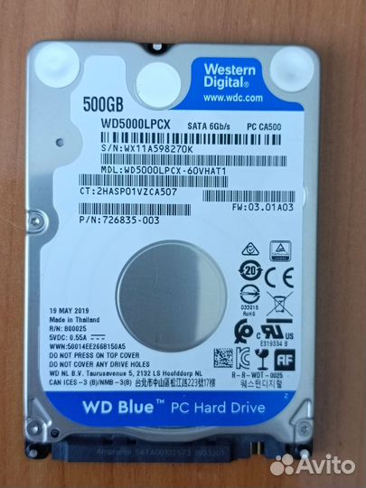 Hdd SATA 500gb 2.5, SATA 250gb 3.5, SATA 500gb 3.5