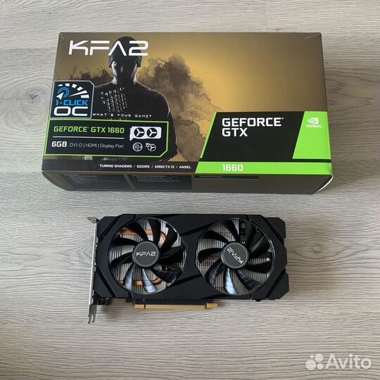 Видеокарта GTX 1660 6GB KFA2