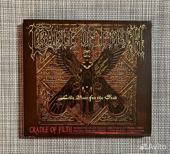 Cradle Of Filth-Live Bait For The Dead 2CD Ltd UK