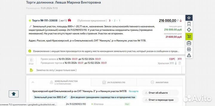 Агент на торгах в Красноярске. Подача заявок