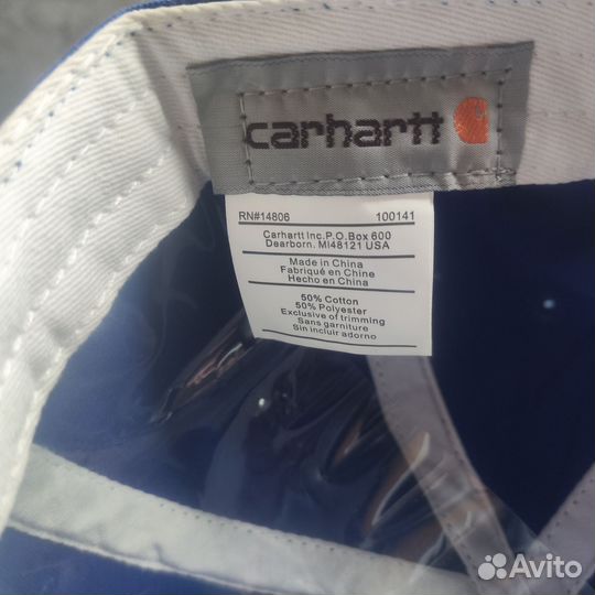 Бейсболка carhartt
