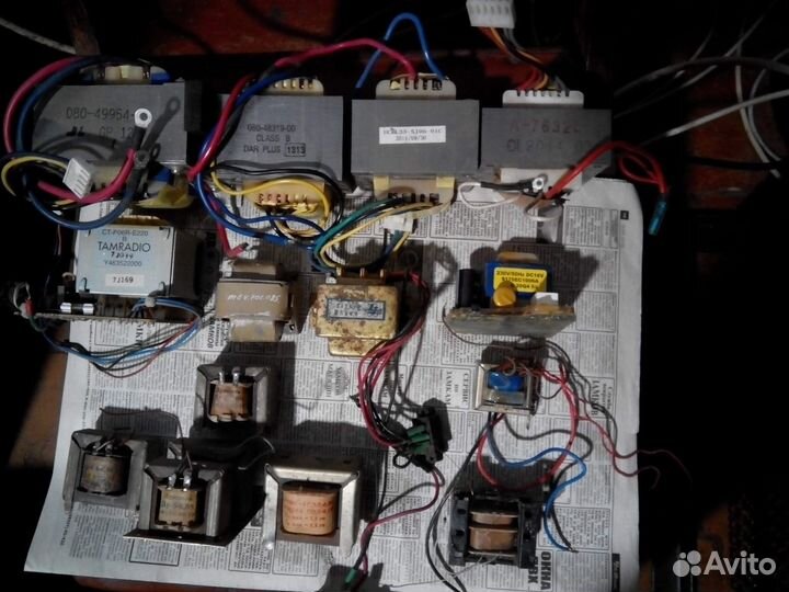 Трансформаторы и дроссели от радиоаппаратуры