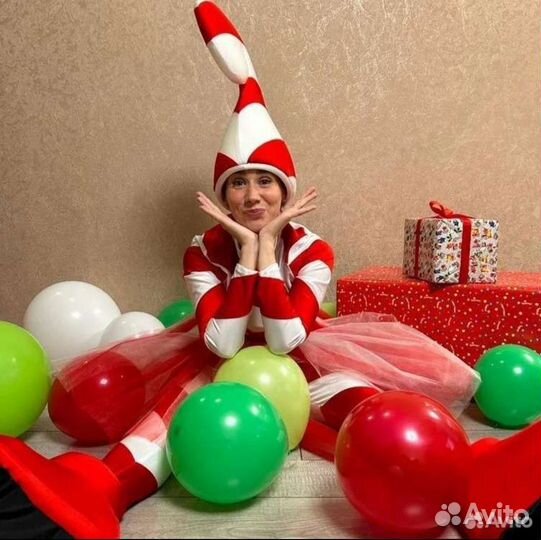 Ростовая кукла, аниматор, серпантин, шоу нащупал