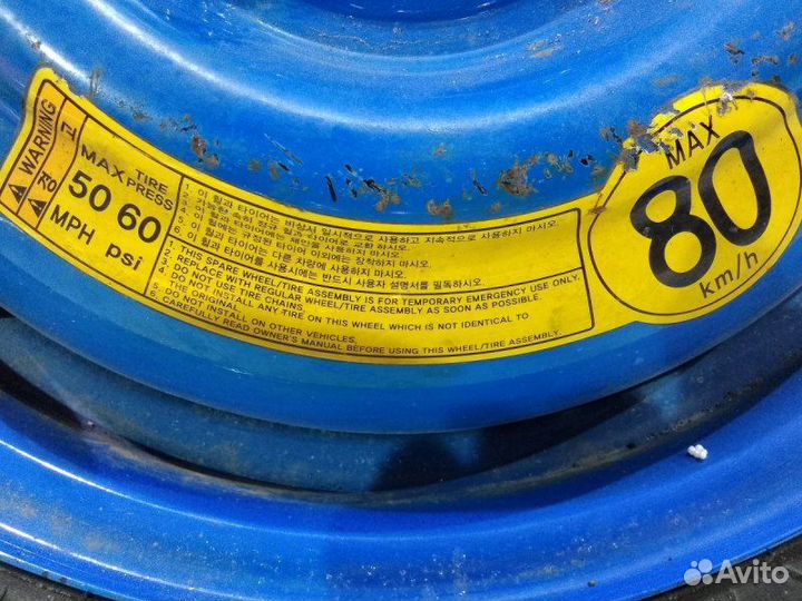 Запасное колесо докатка Chevrolet Rezzo