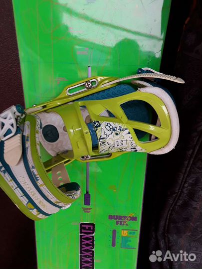 Сноуборд burton FIX размер 158