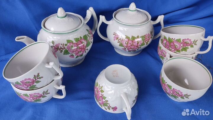 Сервизы чайные Вербилки СССР новые