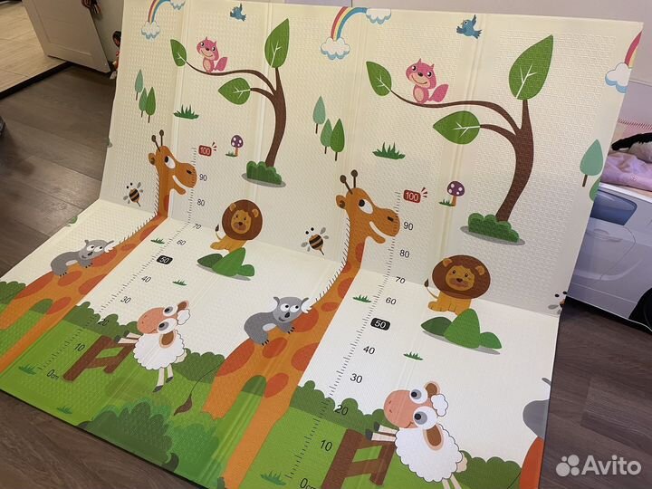 Складной детский коврик 180*200