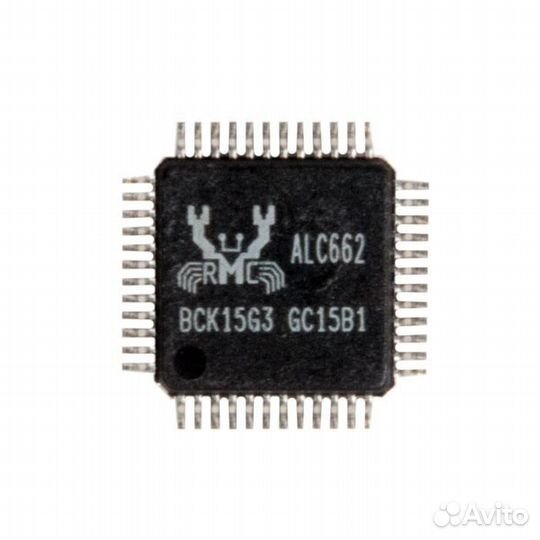 Аудиочип ALC662 QFP-48 с разбора ALC662, б/у