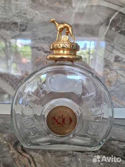 Бутылки от французского коньяка