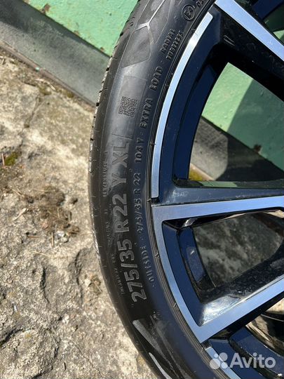 Колеса BMW 755М стиль R22 от BMW X5 X6 X7