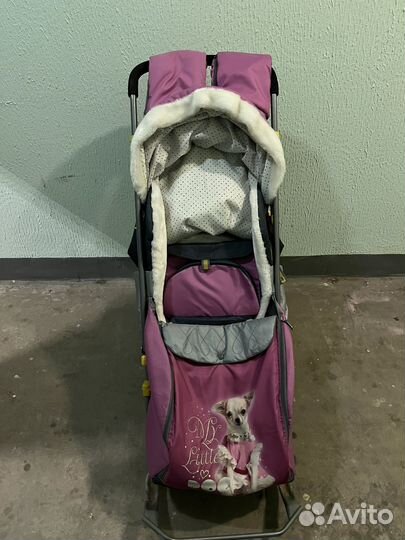 Детские санки коляска Ника