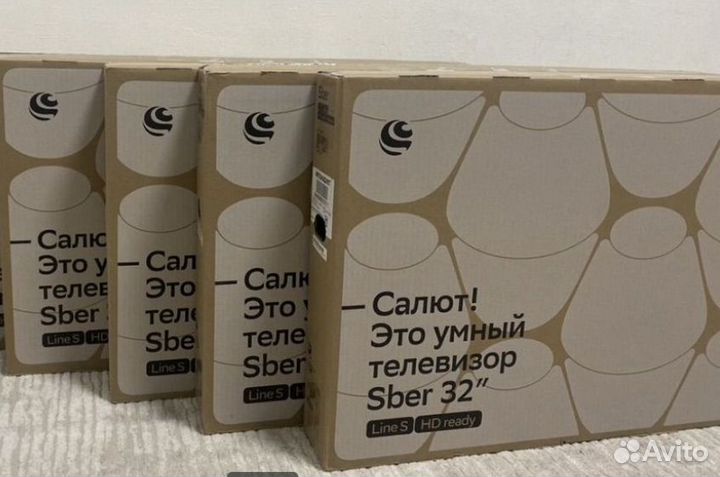 Новый Смарт телевизор Сбер 32