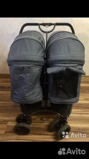 Коляска Valco Bebi Snap 4 Ultra Duo для двойни цве